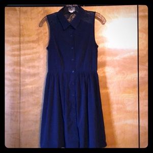 Navy blue One Clothing summer dress
